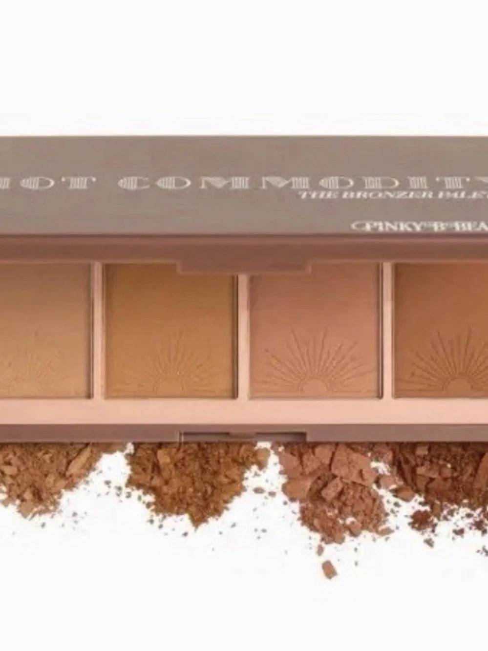 Pinky B Hot Commodity Contour & Bronzer Palette - Warm Nude Shades